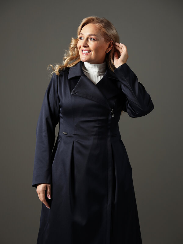 DIMMA Плащ 591097 2674 Темно-синий