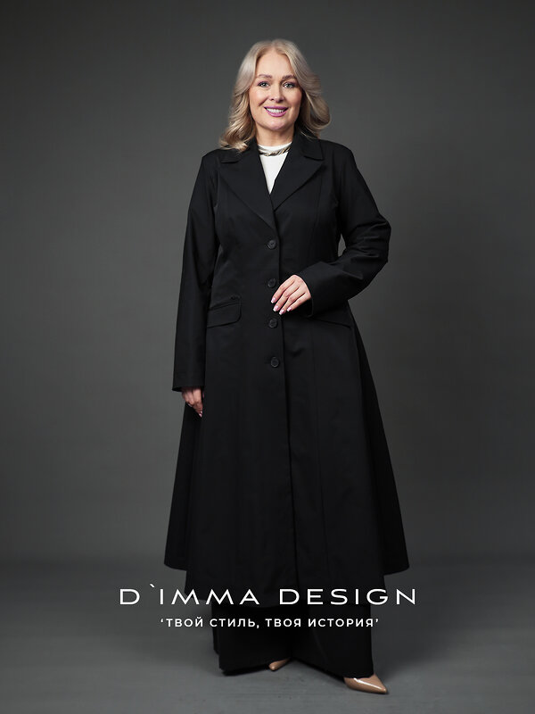 DIMMA Плащ 591098 2675 Черный