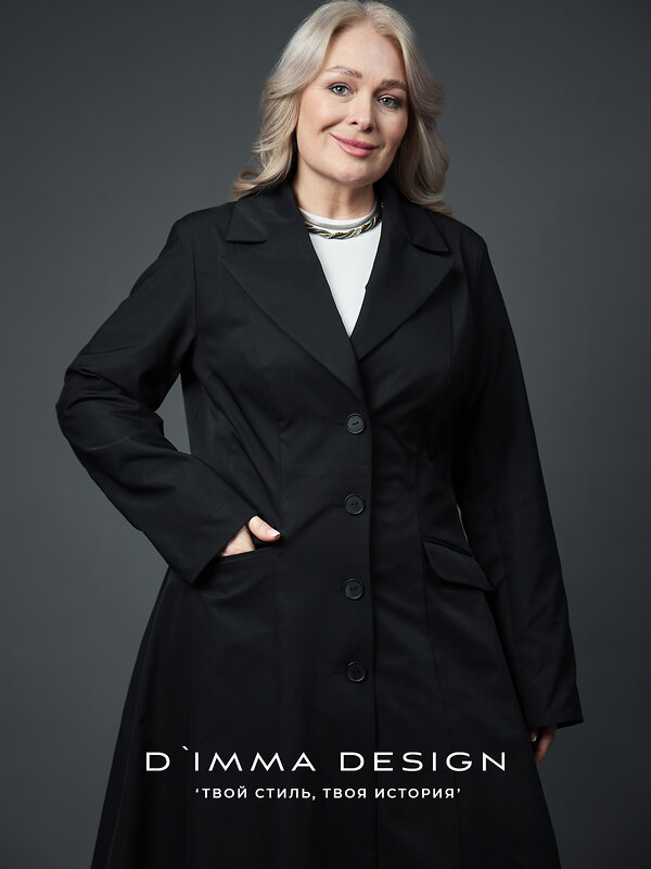 DIMMA Плащ 591098 2675 Черный