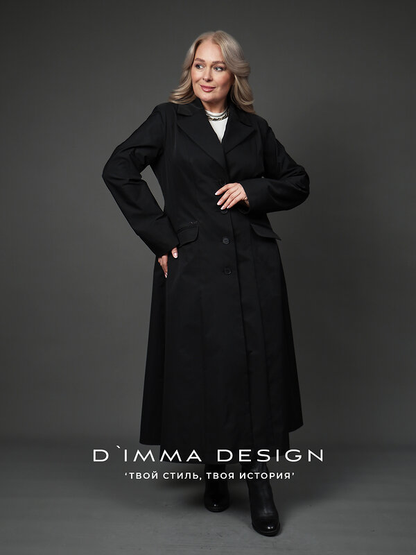 DIMMA Плащ 591098 2675 Черный