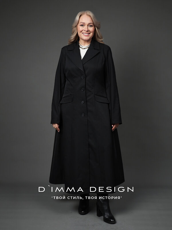 DIMMA Плащ 591098 2675 Черный