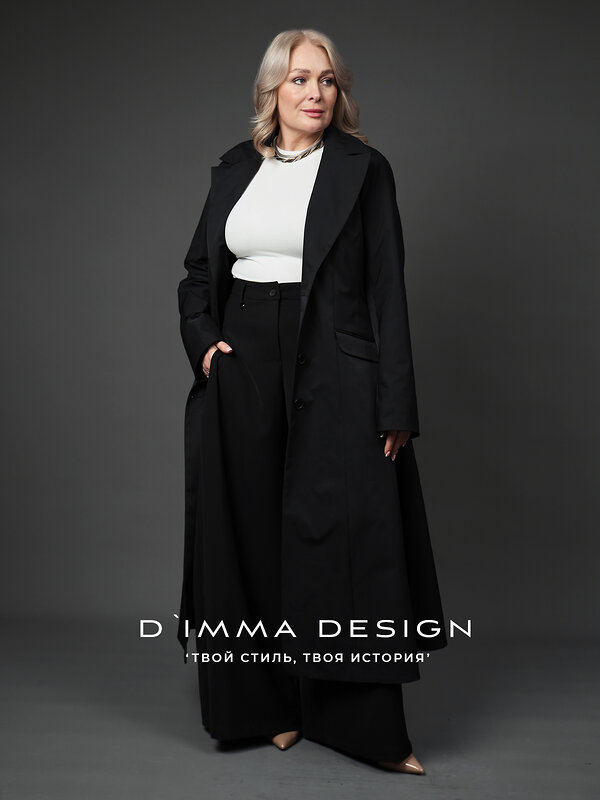 DIMMA Плащ 591098 2675 Черный