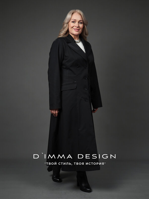 DIMMA Плащ 591098 2675 Черный