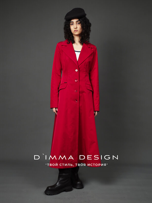 DIMMA Плащ 591099 2675 Темно-красный