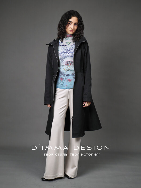 DIMMA Плащ 591100 2676 Черный