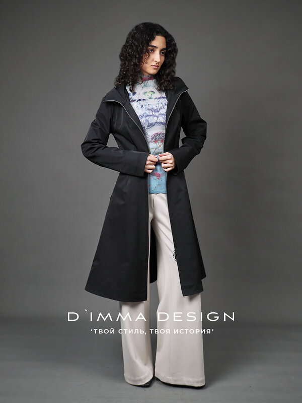 DIMMA Плащ 591100 2676 Черный