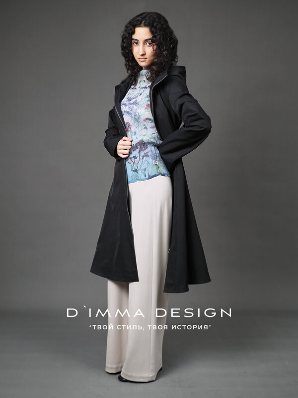 DIMMA Плащ 591100 2676 Черный