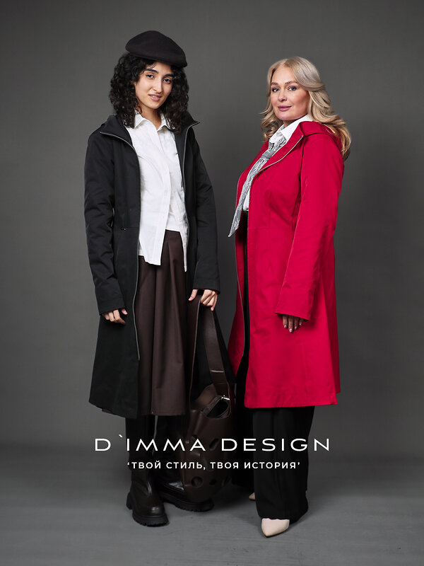 DIMMA Плащ 591100 2676 Черный