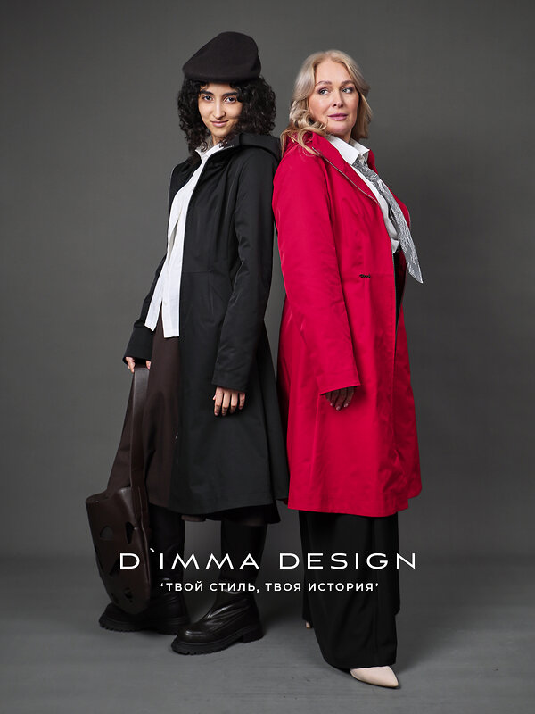 DIMMA Плащ 591100 2676 Черный