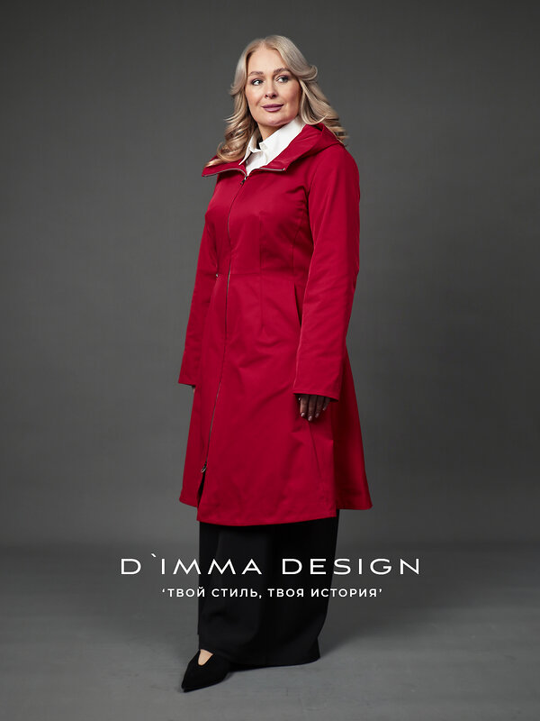 DIMMA Плащ 591101 2676 Темно-красный