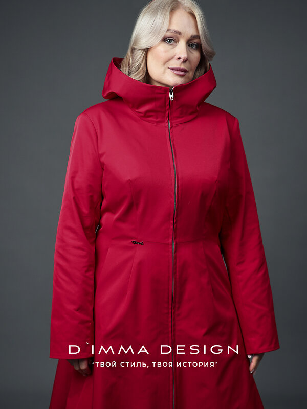 DIMMA Плащ 591101 2676 Темно-красный