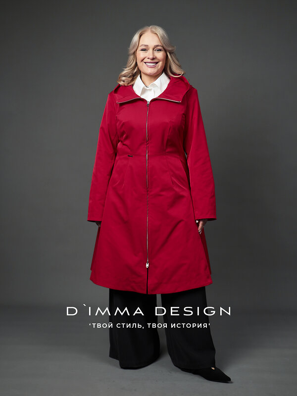 DIMMA Плащ 591101 2676 Темно-красный