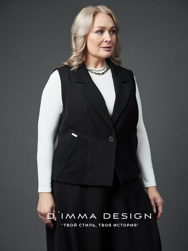 DIMMA Жилет 591104 2678 Черный