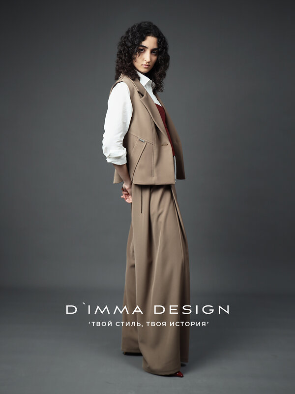 DIMMA Жилет 591105 2678 Табачный