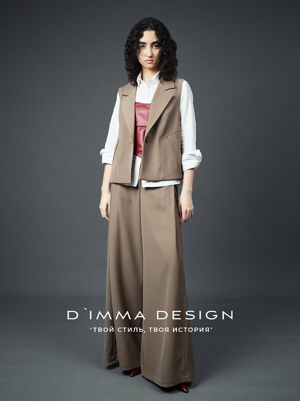 DIMMA Жилет 591105 2678 Табачный