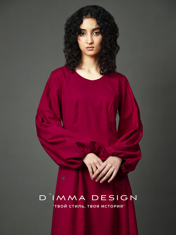 DIMMA Платье 591200 2684 темно-красный