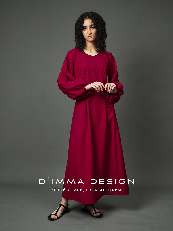 DIMMA Платье 591200 2684 темно-красный