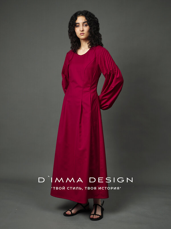 DIMMA Платье 591200 2684 темно-красный