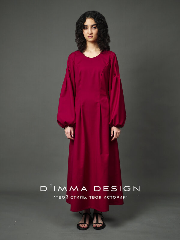DIMMA Платье 591200 2684 темно-красный