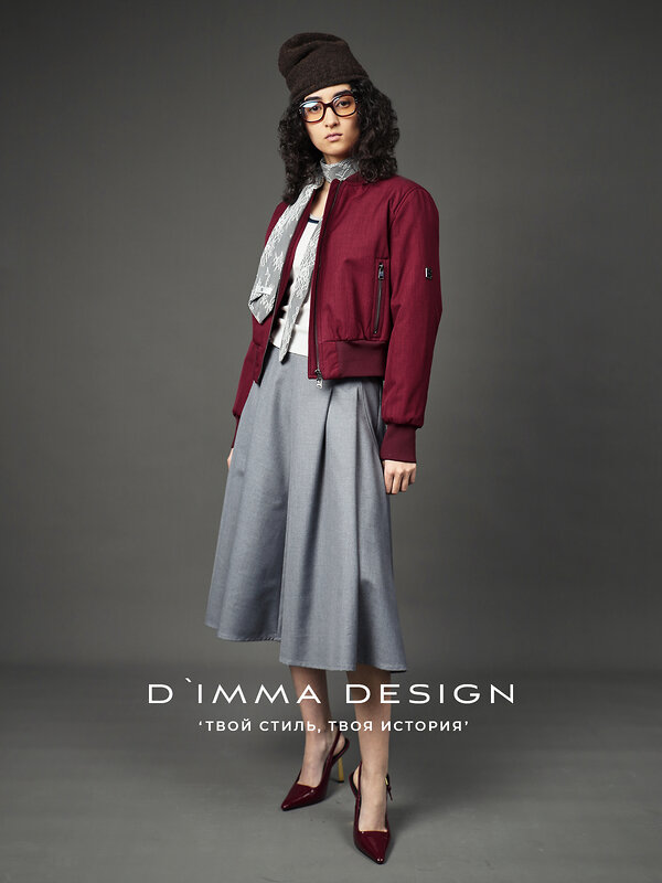 DIMMA Юбка 591195 2680 Серый