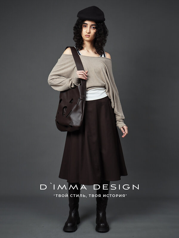 DIMMA Юбка 591194 2680 Коричневый