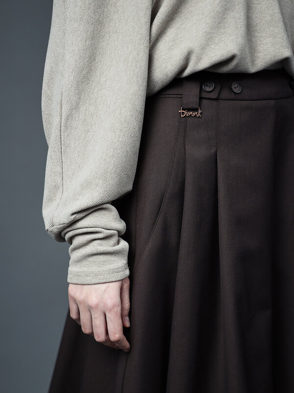 DIMMA Юбка 591194 2680 Коричневый