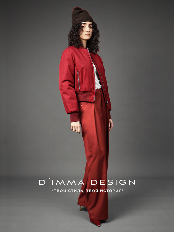DIMMA Брюки 591190 2679 Темно-красный