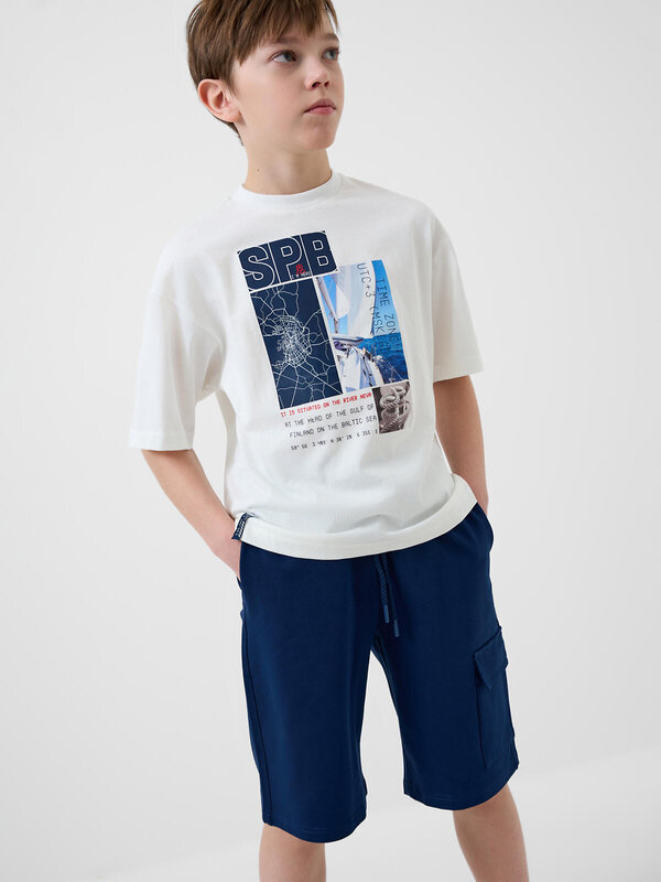 PLAYTODAY Комплект 591201 12611448 тёмно-синий, белый