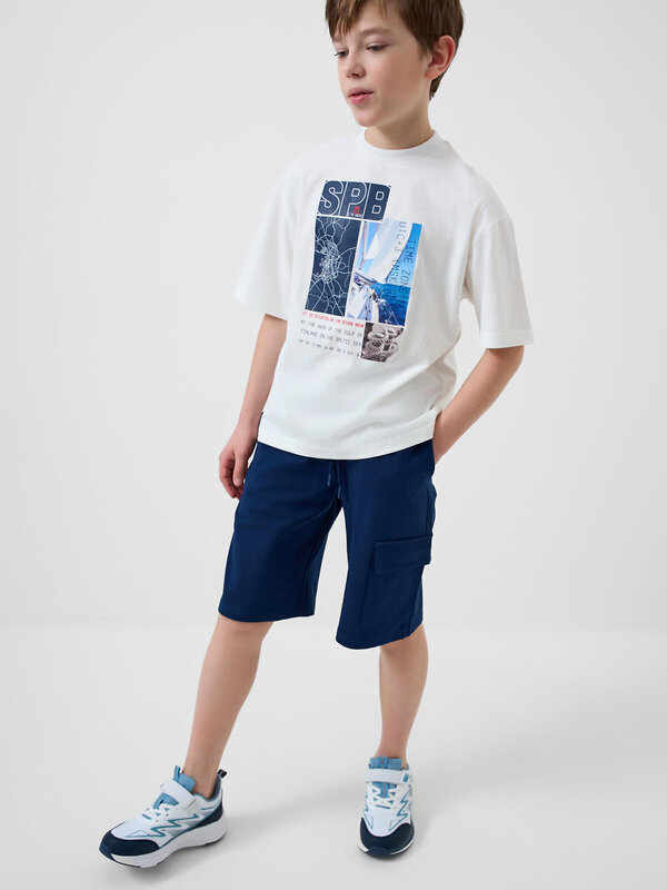 PLAYTODAY Комплект 591201 12611448 тёмно-синий, белый