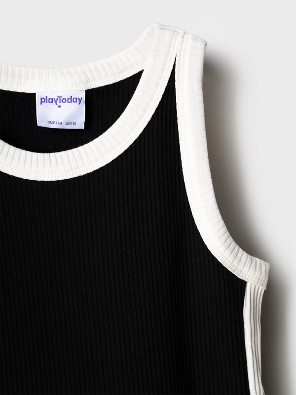 PLAYTODAY Платье 591205 12621316 белый,темно-серый