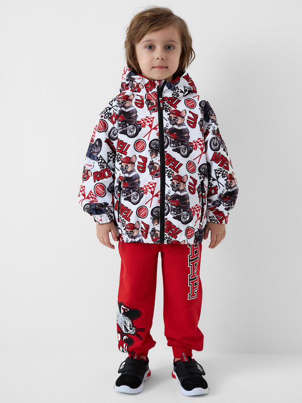 PLAYTODAY Полуботинки 591214 12632705 черный,красный