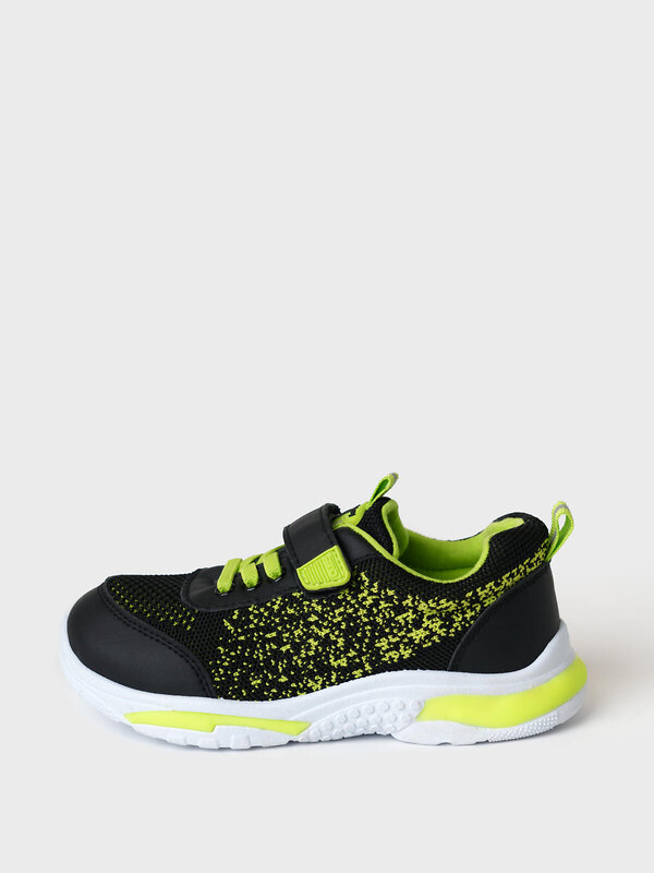 PLAYTODAY Полуботинки 591218 12612736 черный,светло-зеленый