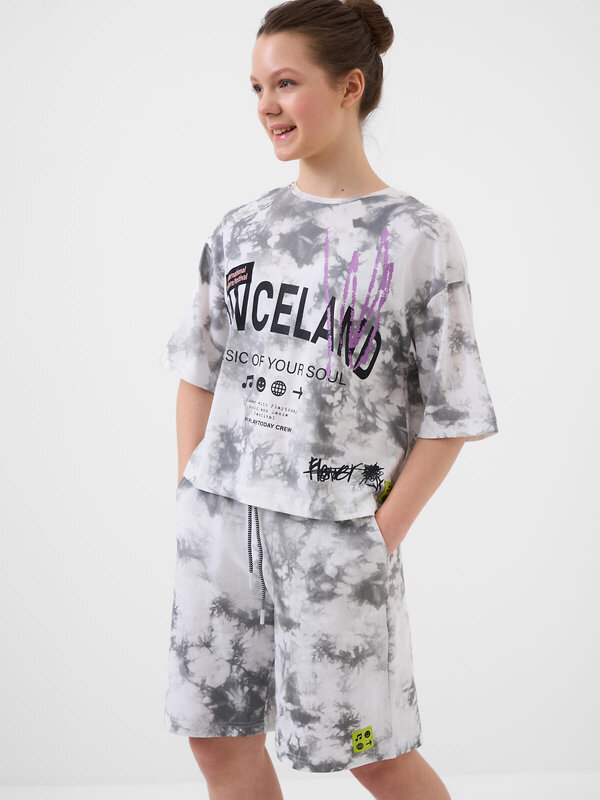 PLAYTODAY Фуфайка 591234 12621033 белый,серый