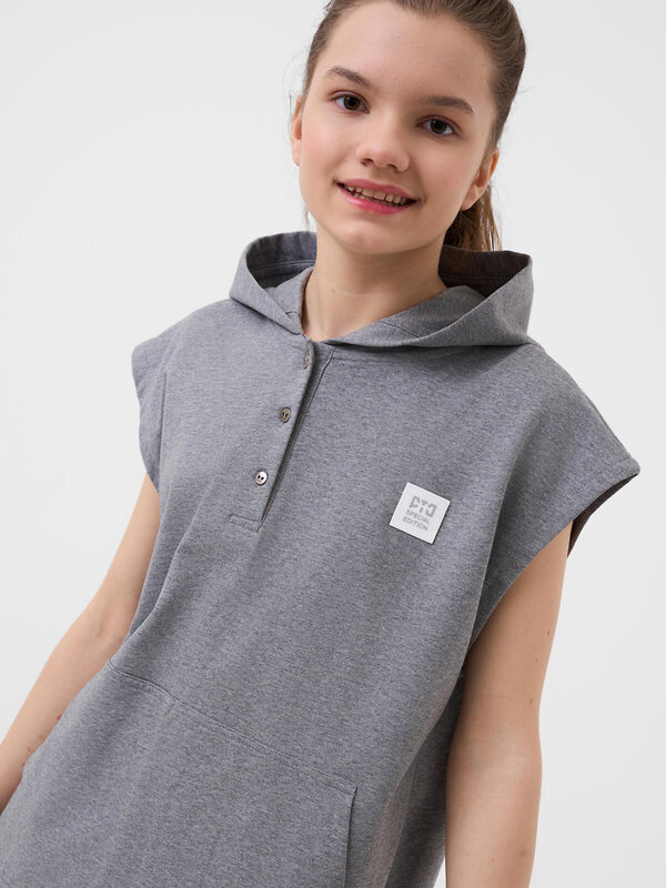 PLAYTODAY Платье 591237 12621131 серый