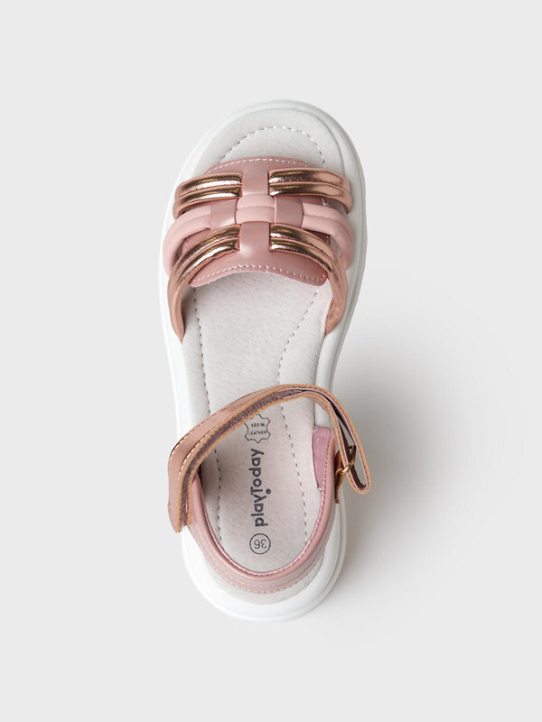 PLAYTODAY Туфли 591250 12621939 золотой,розовый