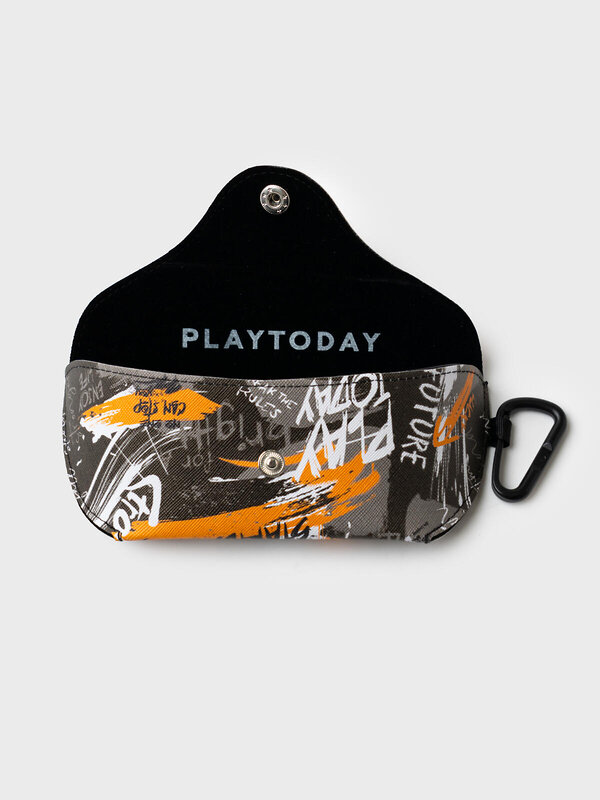 PLAYTODAY Футляр для очков 591255 12611841 черный,оранжевый,белый