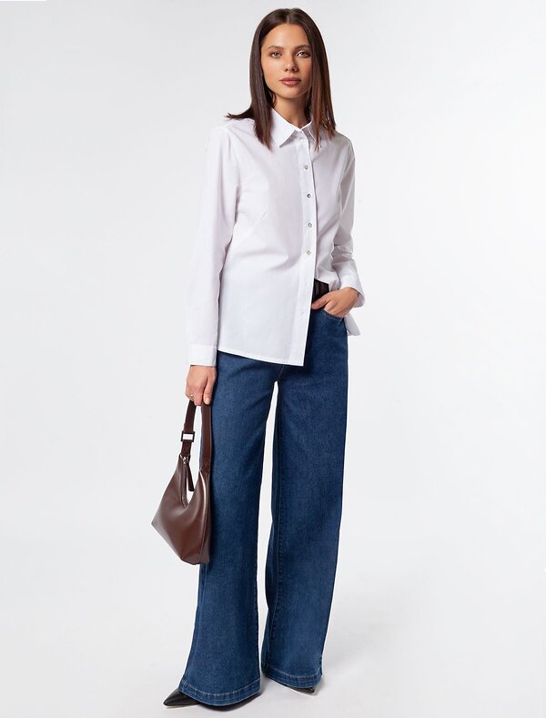 VILATTE Блузка 591269 D29.228 белый