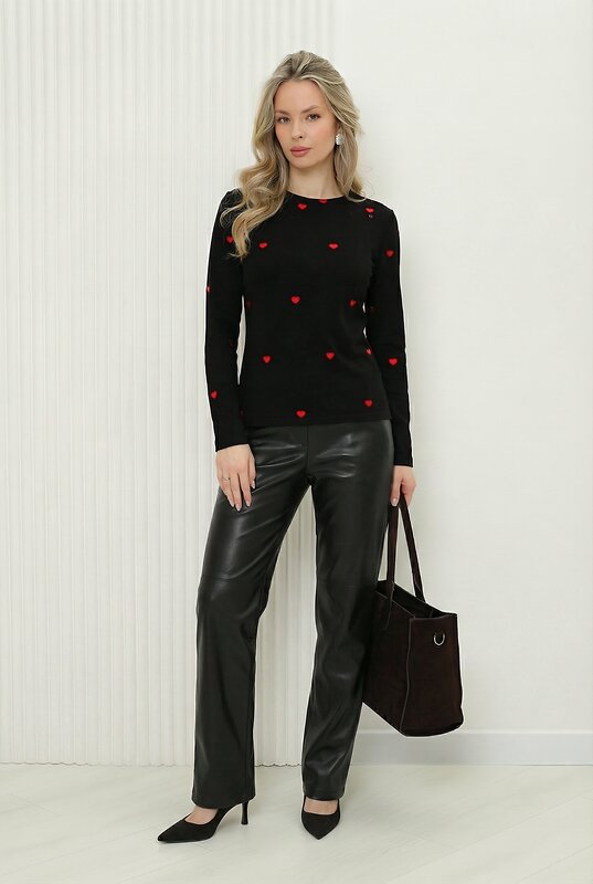 Натали Лонгслив 591275 14506 черный