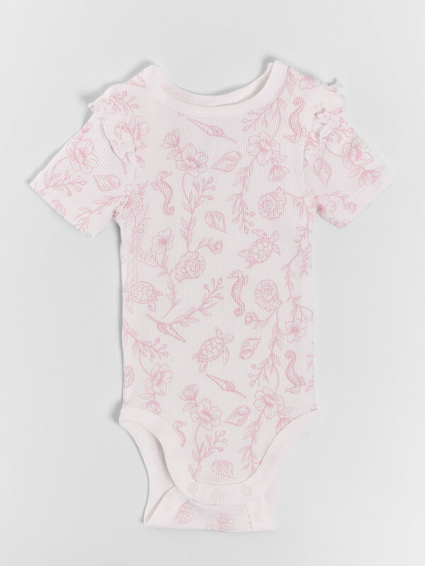 MARK FORMELLE Боди детское 591285 13020-2 белый +ракушки на белом