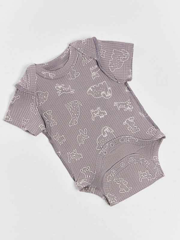 MARK FORMELLE Боди детское 591288 13015-1-3 сл.масло +собачки на голубом +собачки на сером