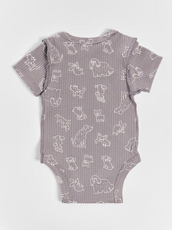 MARK FORMELLE Боди детское 591288 13015-1-3 сл.масло +собачки на голубом +собачки на сером