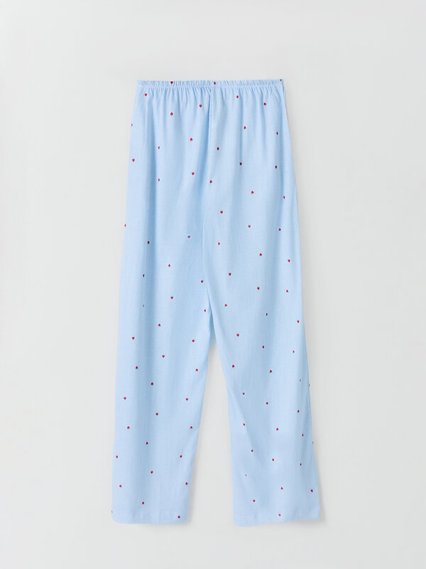 MARK FORMELLE Брюки 591314 532410 клубнички на голубой полоске