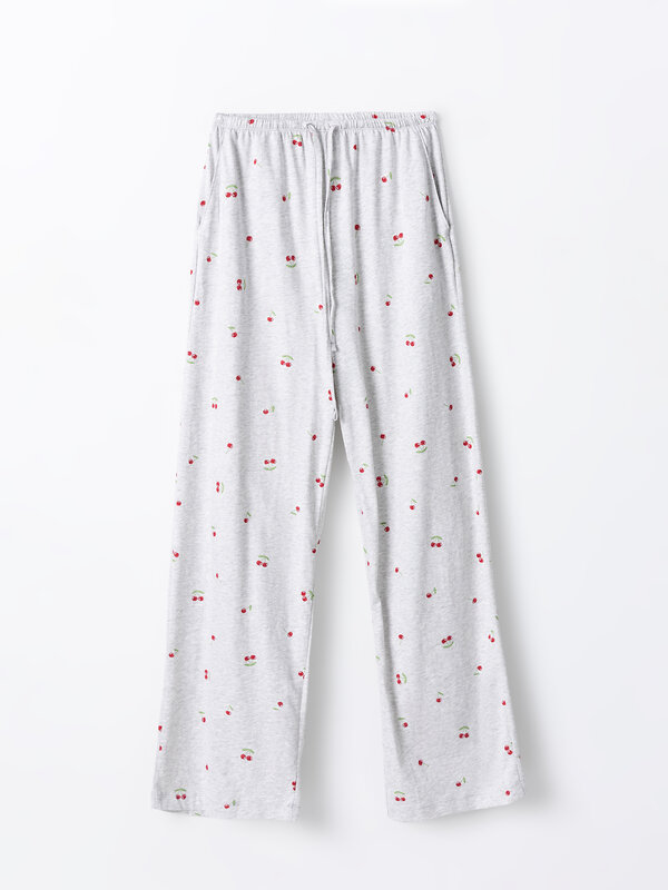 MARK FORMELLE Брюки 591315 532410 вишни на сером меланже