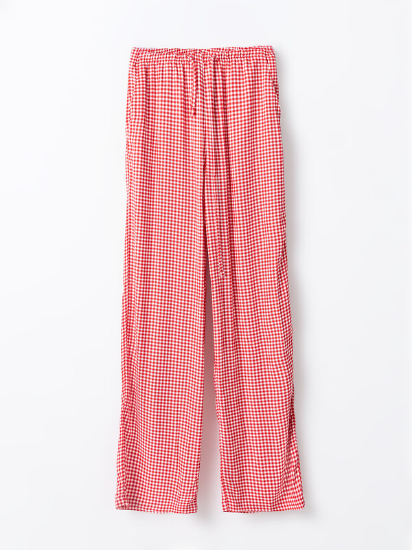 MARK FORMELLE Брюки 591317 532431-3 клетка виши красная