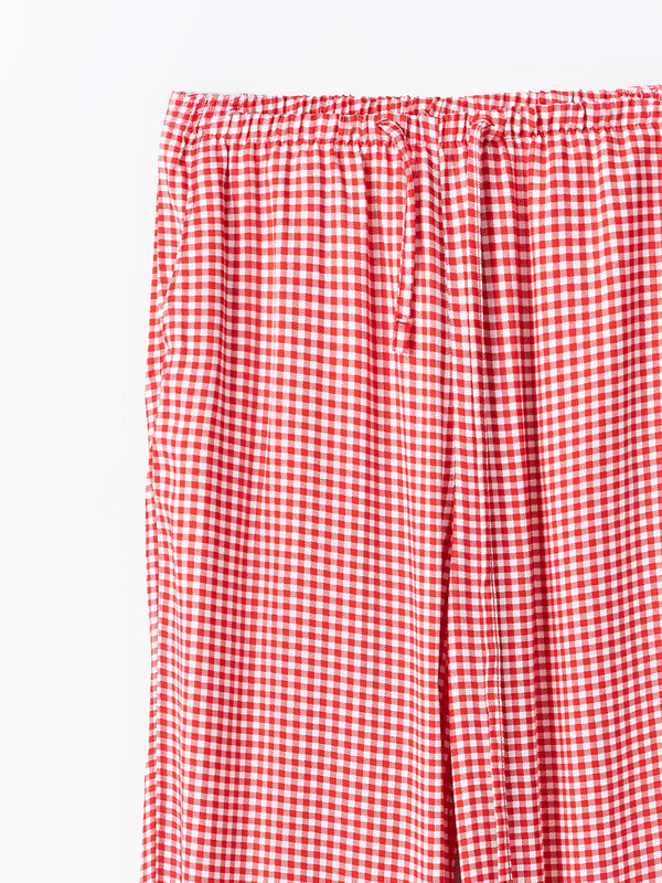 MARK FORMELLE Брюки 591317 532431-3 клетка виши красная