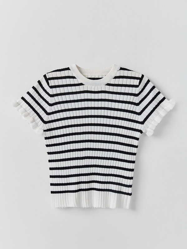 MARK FORMELLE Джемпер 591345 128001 черно -белая полоска