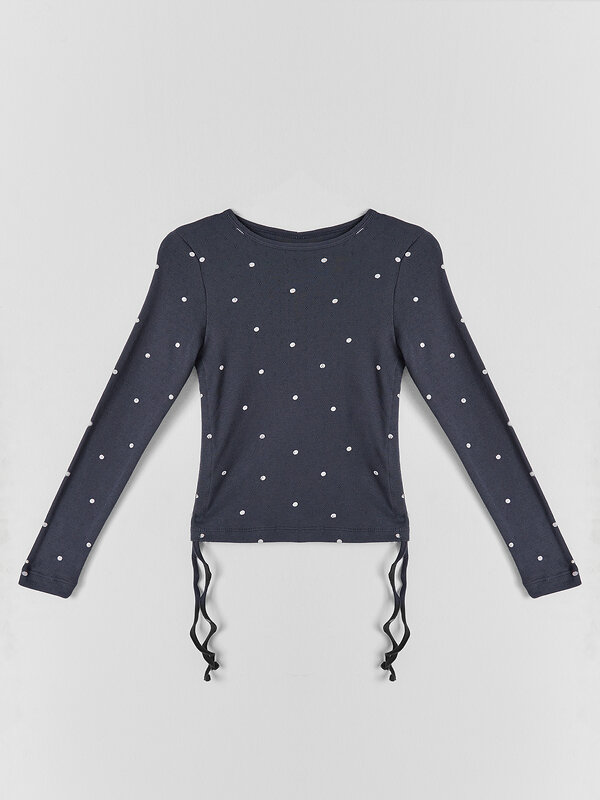 MARK FORMELLE Джемпер 591346 127996 горошек на графитовом