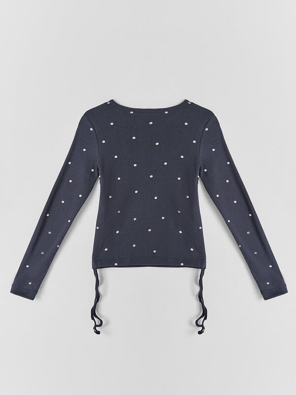 MARK FORMELLE Джемпер 591346 127996 горошек на графитовом