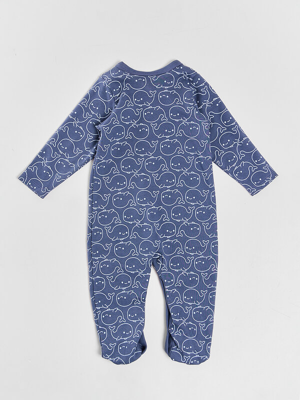 MARK FORMELLE Комбинезон 591364 14005-2 крабики и медузы на полоске +киты на синем