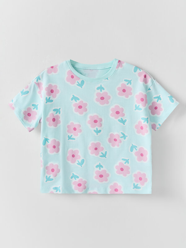 MARK FORMELLE Комплект 591369 397741 цветочки на св.бирюзовом